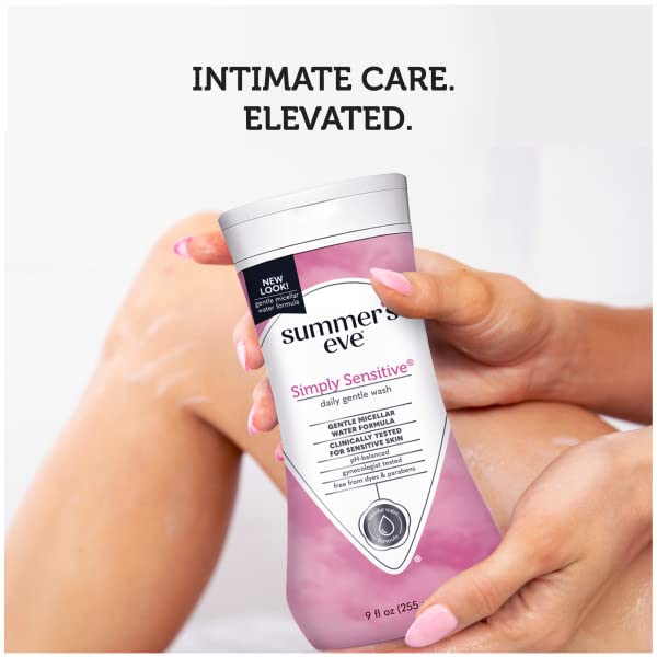Summer's Eve Cleansing Wash, Simply Sensitive, 9 Fl Oz (Pack of 3)