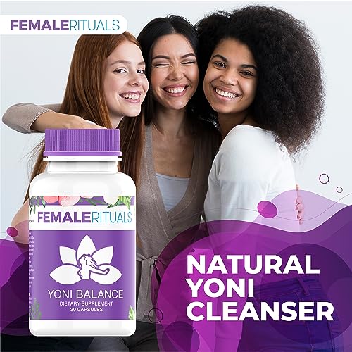 FEMALE RITUALS Yoni Balance Vaginal Tightening Pills 30 Pack - Vaginal Rejuvenation & Vagina Moisturizer