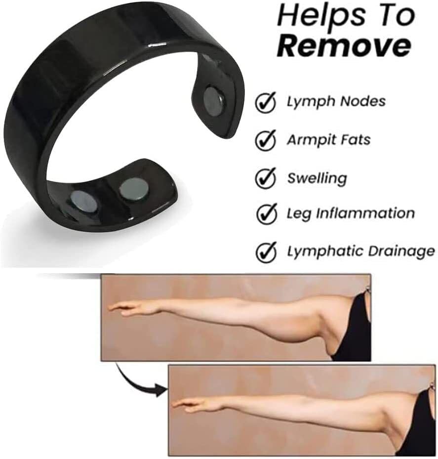 Calmi Ring, Calmi Magnetic Ring, Mens Calmi Ring, Calmi Ring for Women Magnetic (Silver)