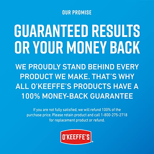 O'Keeffe's for Healthy Feet Foot Cream, Guaranteed Relief for Extremely Dry, Cracked Feet