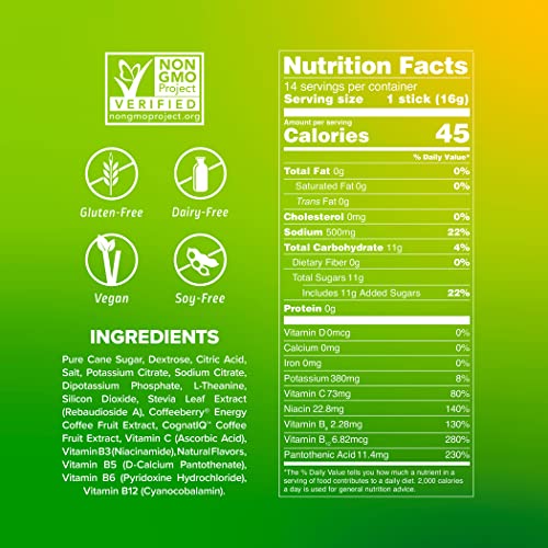 Liquid I.V. Hydration + Energy Multiplier - Mango Tamarind - Hydration Powder Packets