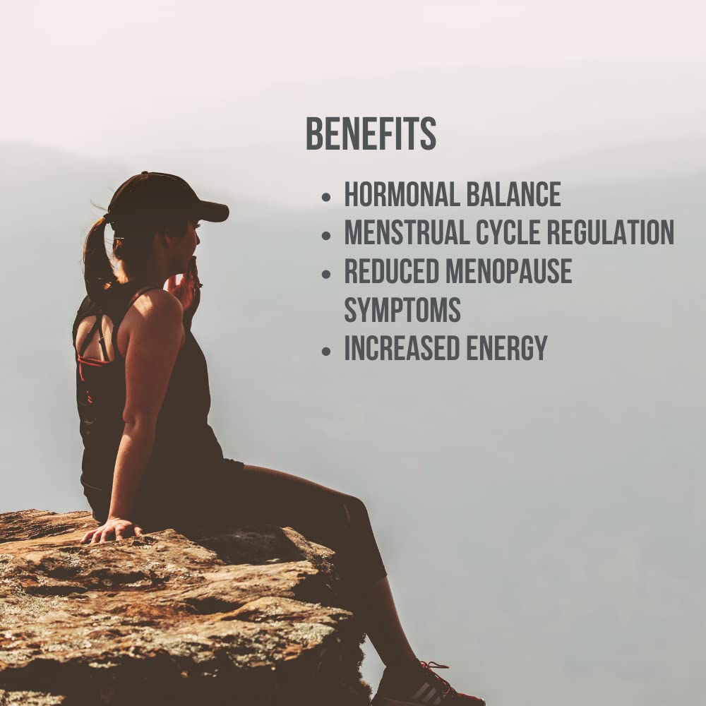 Re+Gen Nutrition Women's Hormone Balance Support, Supplement with Vitamin E, Dong Quai, and DIM 200mg