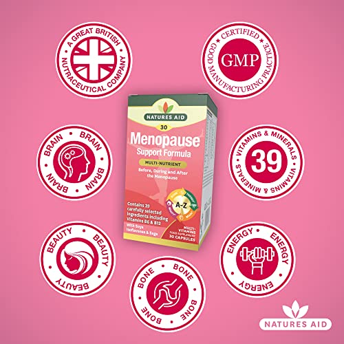 Natures Aid Menopause Support Formula 30caps