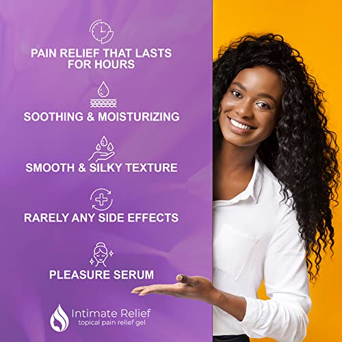 Syren Intimate Relief - Intimate Pain Relieving Gel - Relieves Vulva Pain, Throbbing, Spasms, Vaginal Dryness