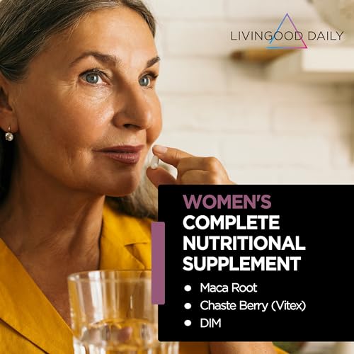 Livingood Daily Women's Hormone Support - Better Mood, Hormonal Balance