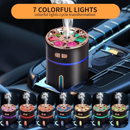 Car Diffuser,Rechargeable car Diffuser air freshener,Humidifier Aromatherapy for car