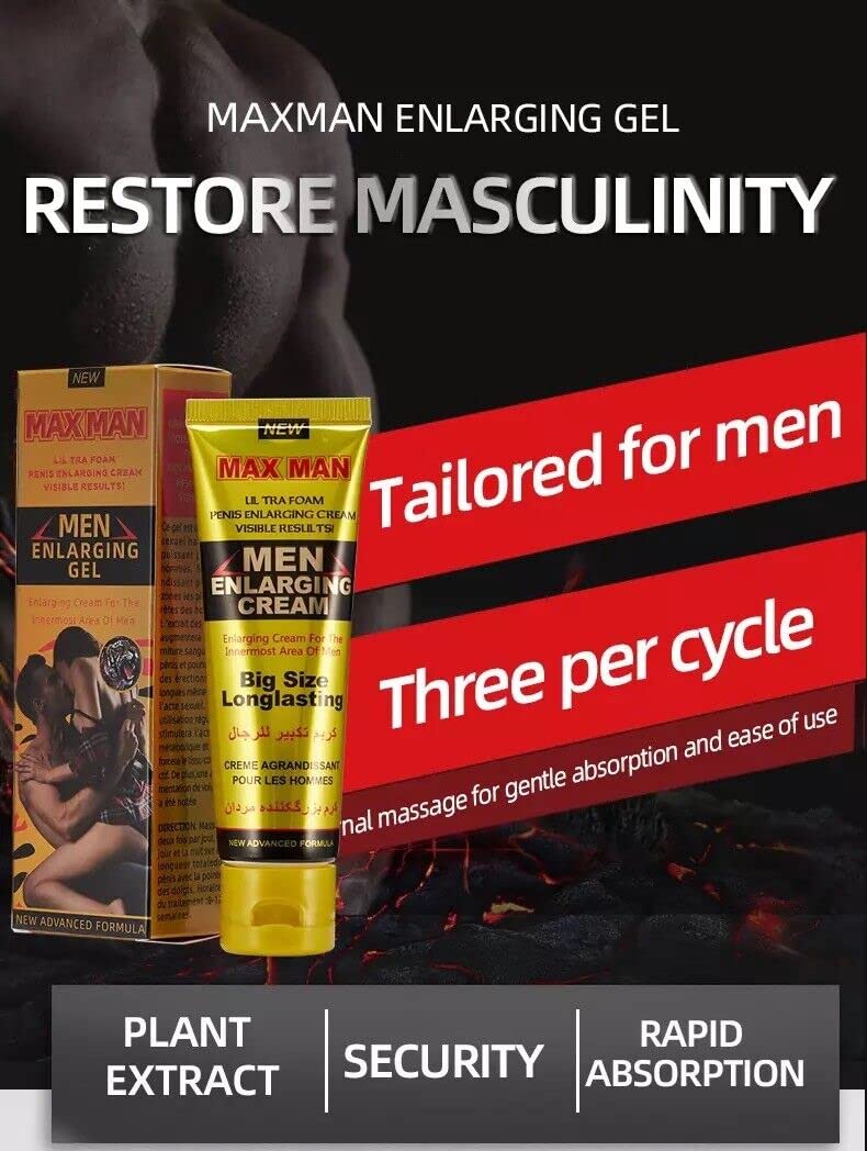 Male Enlargemenet Cream, Men Private Part Enalrgement Essential Cream Men's Energy Screum Larger
