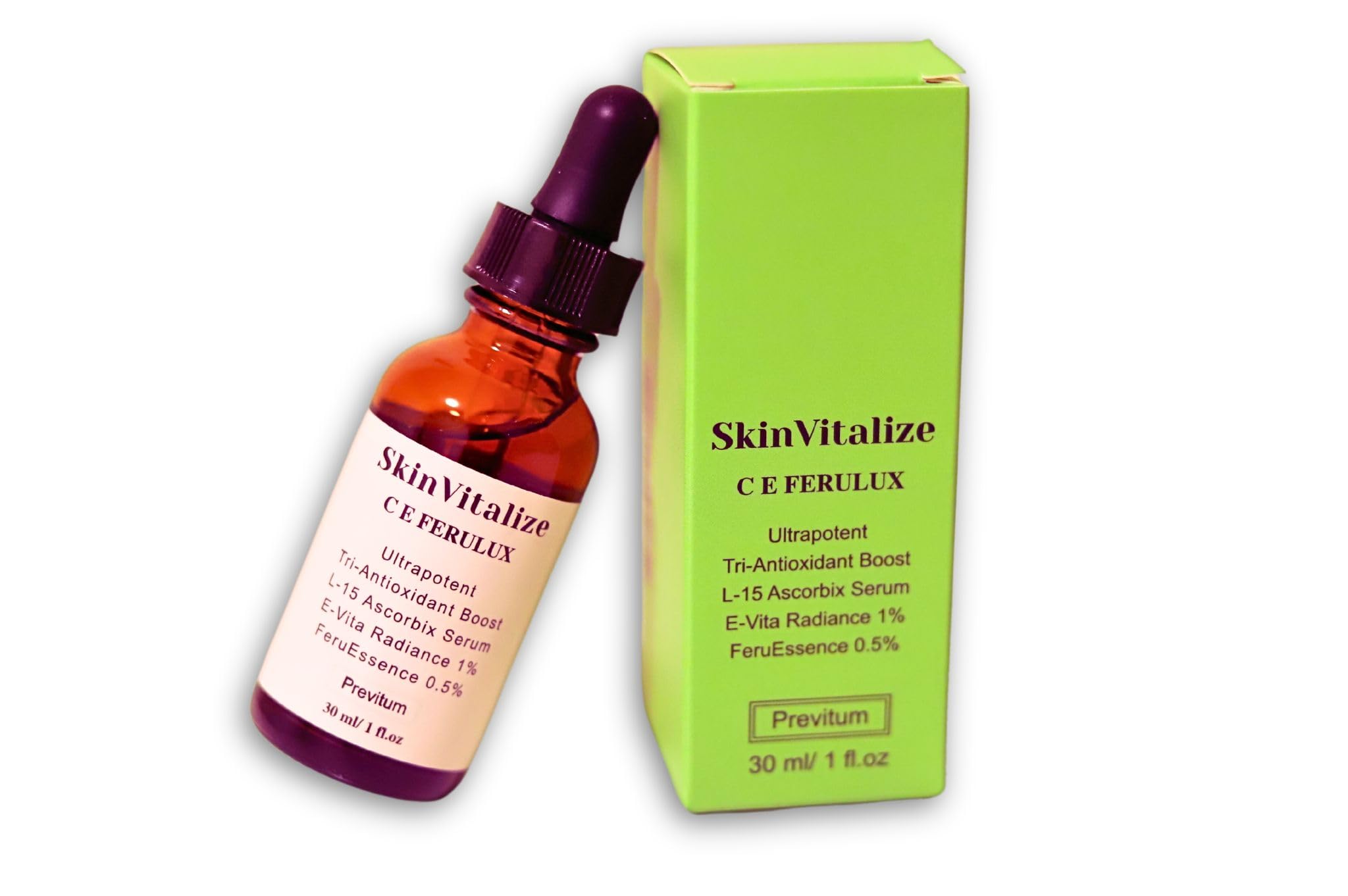 SkinVitalize C E ferulux Vitamin C Serum - 30ml: Advanced Formula for Fighting with Wrinkles