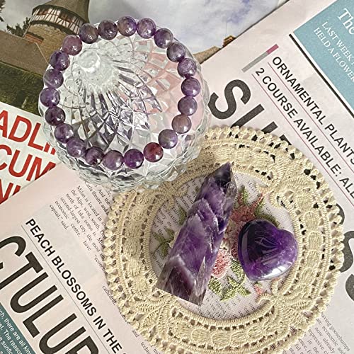 Goplemo Crystals and Healing Stones Gift Set, Amethyst Healing Crystals Set for Reiki Meditation