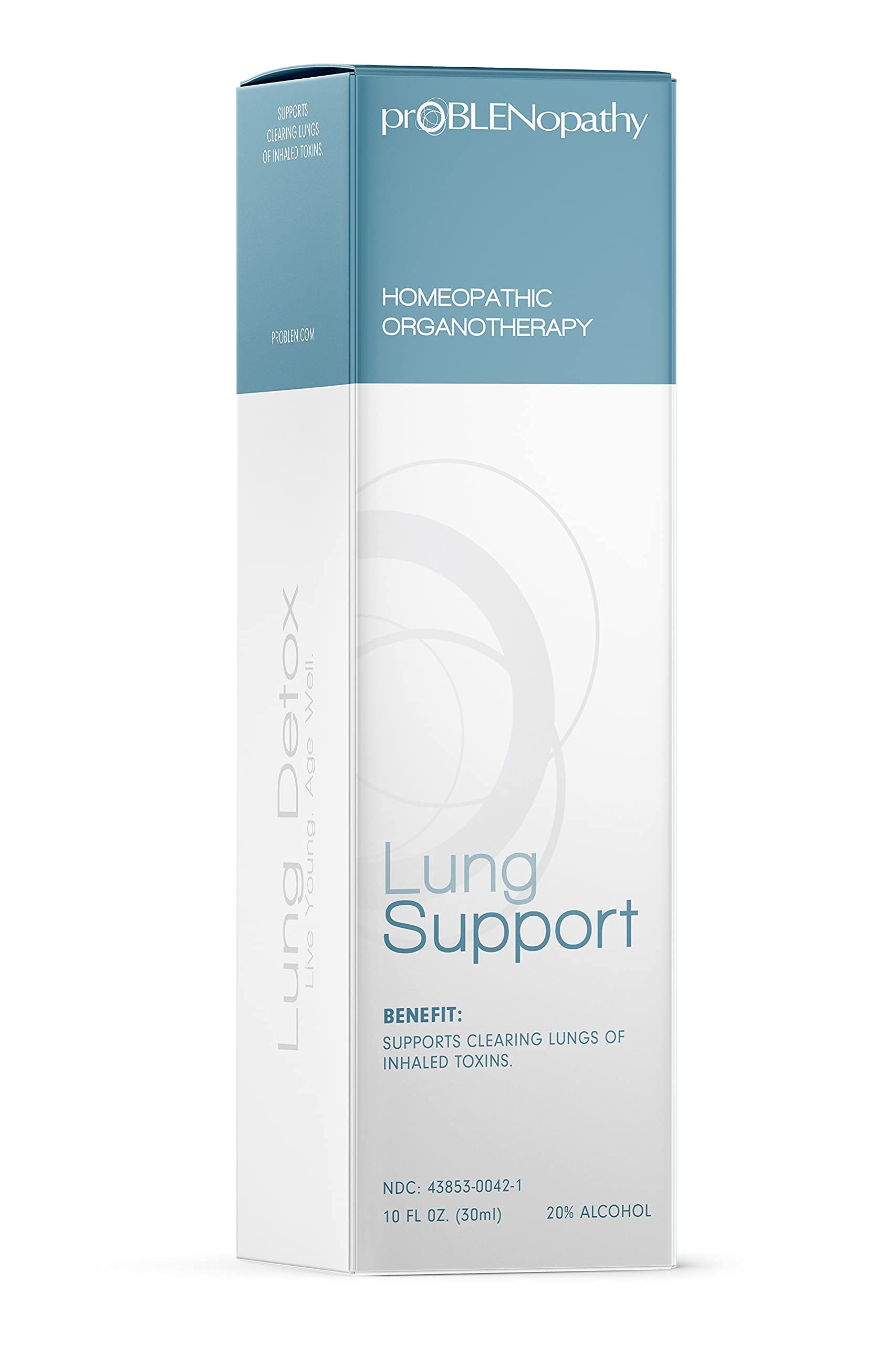 proBLENopathy Lung Support Oral Spray 30-Day Supply - Respiratory Protection & Toxin Removal