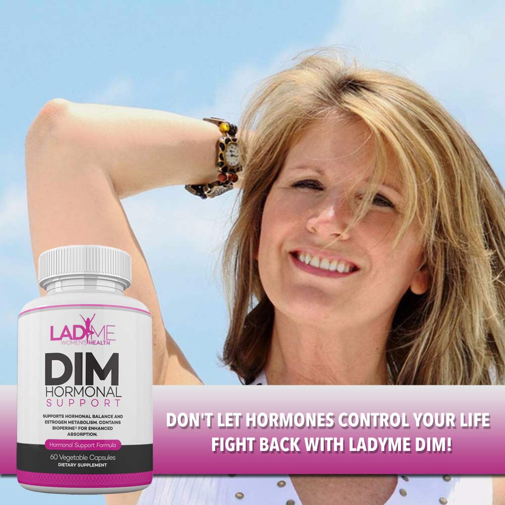 DIM Complex 150mg Hormonal Support Menopause Relief Supplement for Hot Flashes & Hormonal Acne