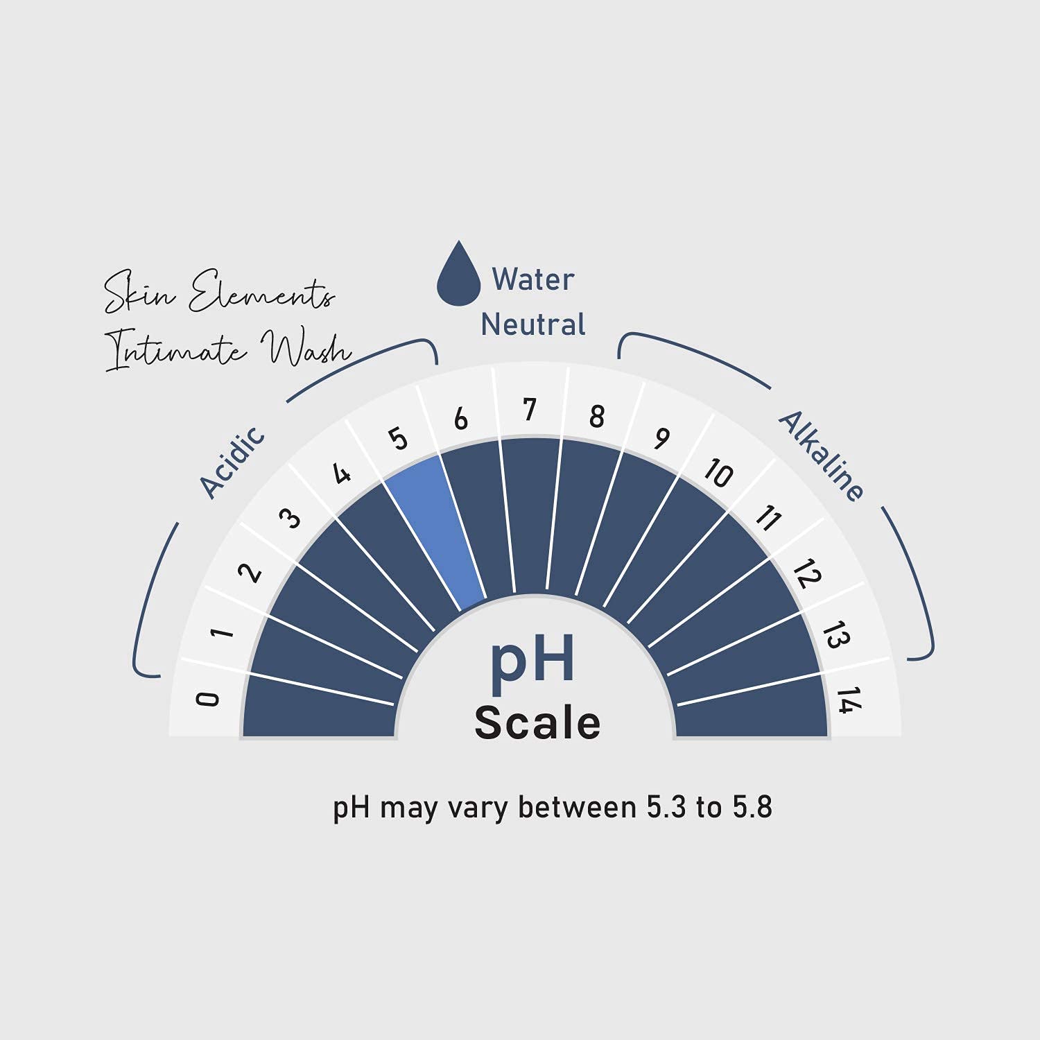 Skin Elements Intimate Wash for Men with Menthol (4.05 fl. oz.) | pH Balanced Foaming Private