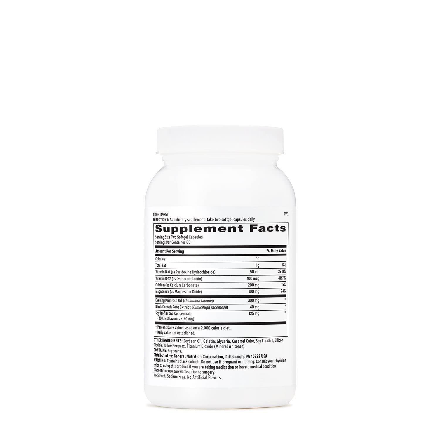GNC Women's Phytoestrogen Formula | Supports Hormone and Mood Balance Plus Increased Energy