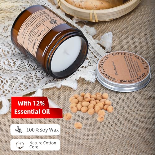 Scented Candles Gift,Aromatherapy Candles,Scented Candle Stress Relief and Relax for Home Bedroom Gift