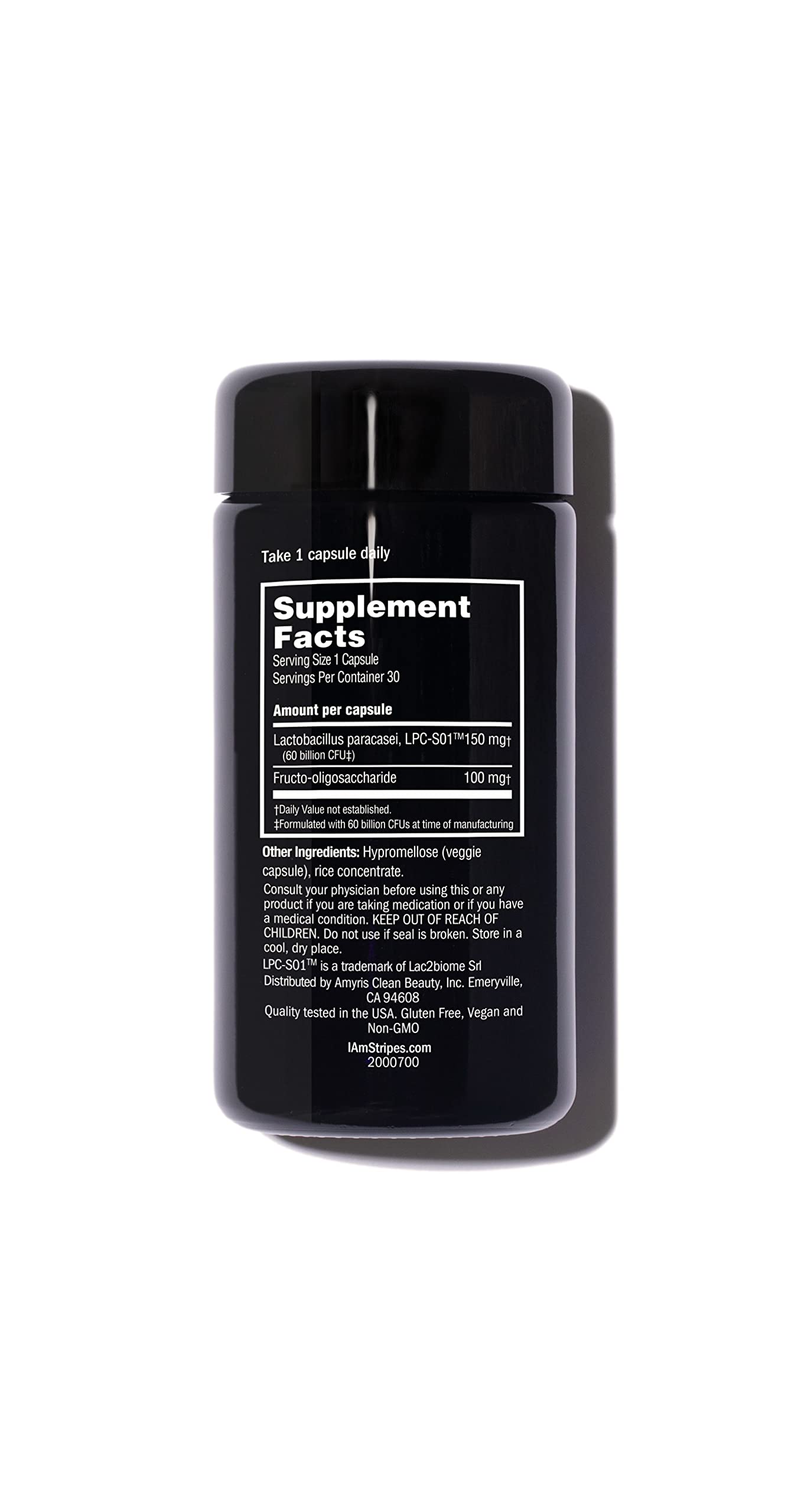 STRIPES by Naomi Watts - The Support System - Daily Vaginal Pre + Probiotic Maintains a Healthy pH