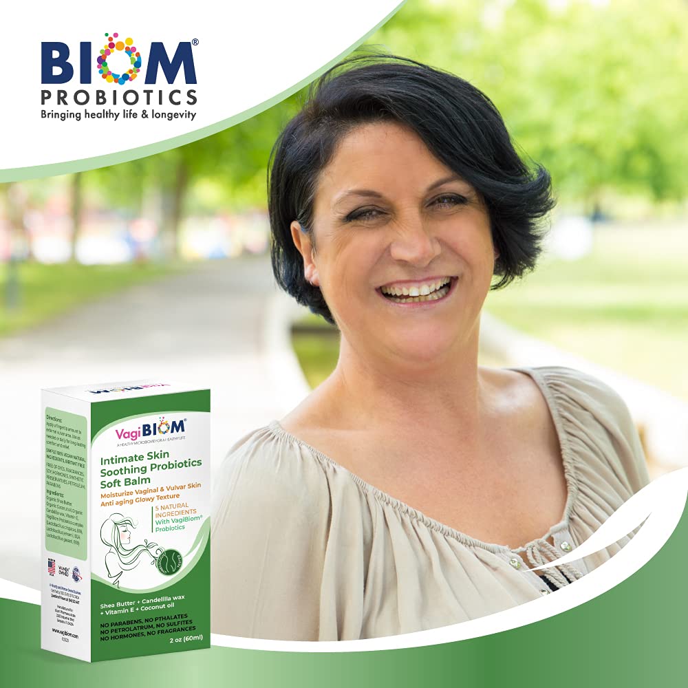 Intimate Skin Soothing Probiotics Soft Balm SheaButter with VagiBiom Lactobacillus crispatus