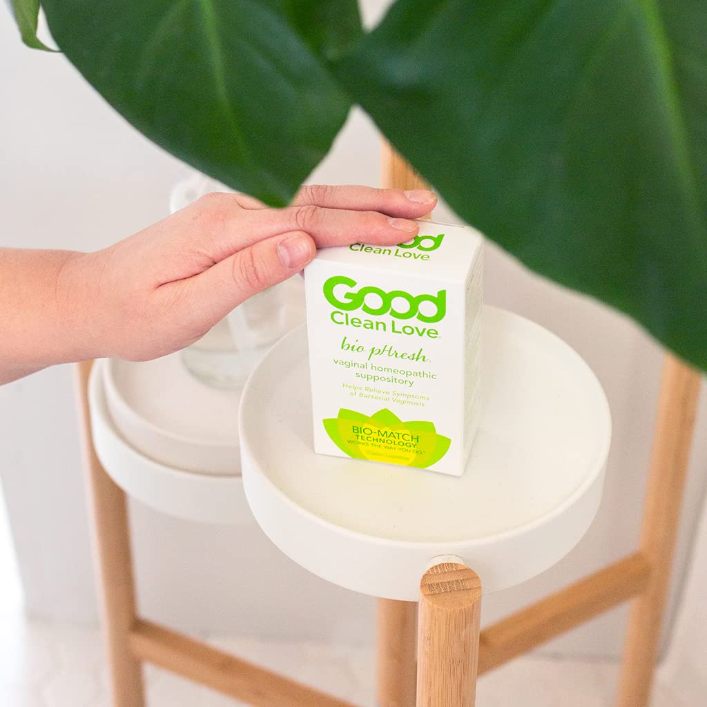 Good Clean Love BiopHresh Vaginal Homeopathic Suppository, Bacterial Vaginosis Treatment for Women