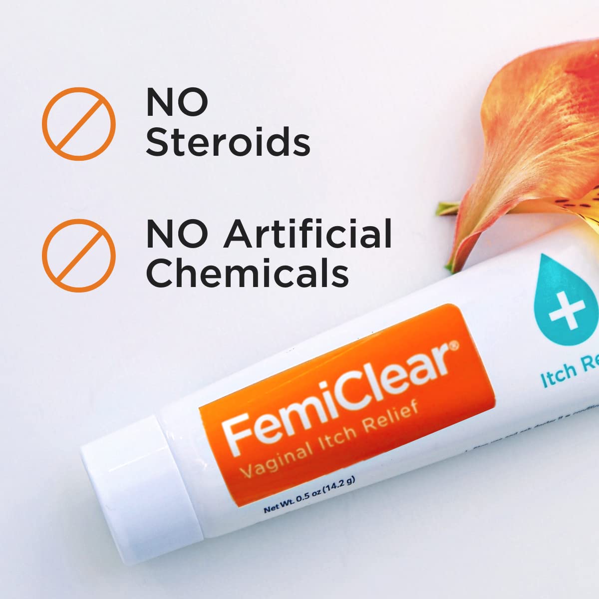 FemiClear Vaginal Itch Relief | Fast Feminine Itch Relief | Made With All-Natural & Organic Ingredients
