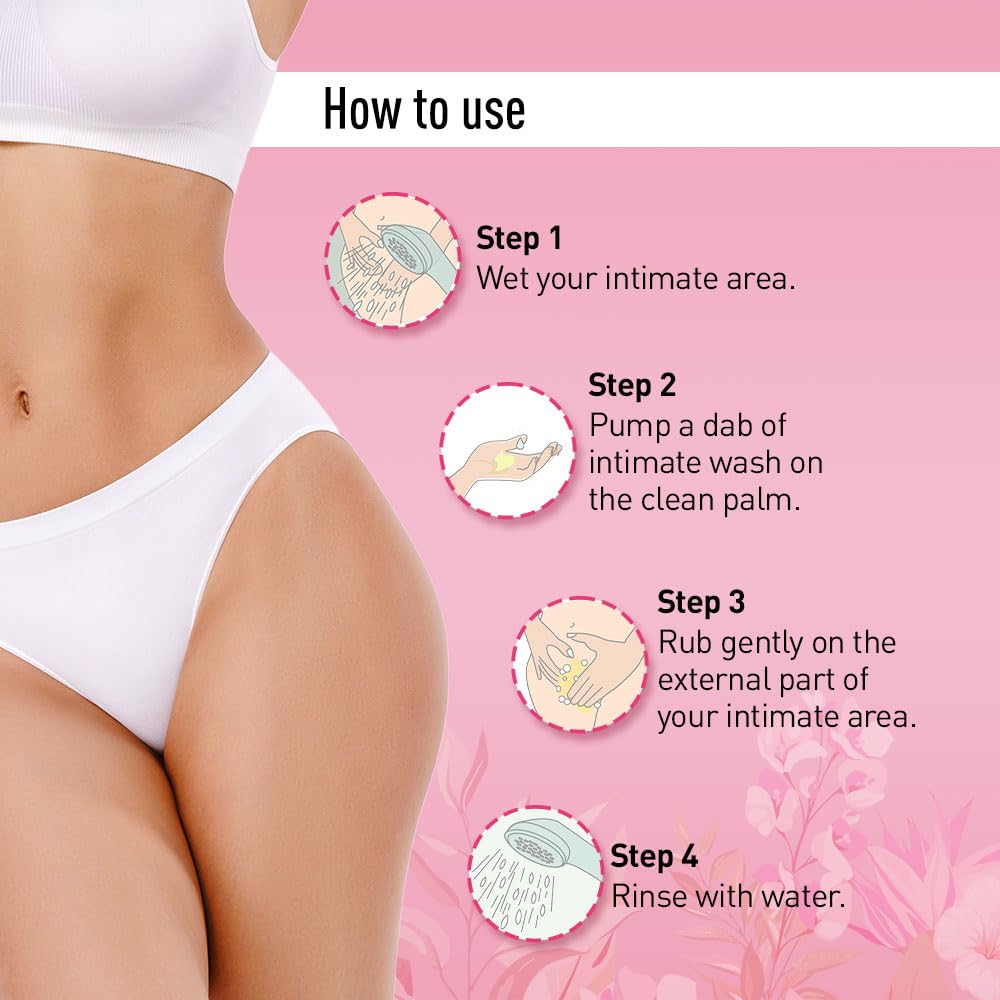 Sirona Natural Refreshing Feminine Wash - 6.7 Fl Oz (200 ml) | No Chemical, No Irritation, pH Balanced Intimate