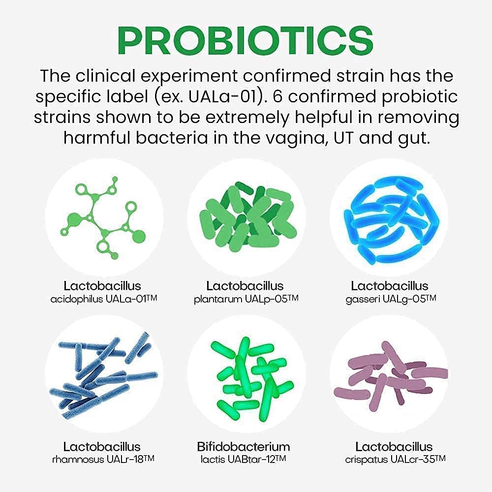 NutriCelebrity NutriFlora-Pro Probiotics for Women, Vaginal, Urinary Health, Immune System Digestive