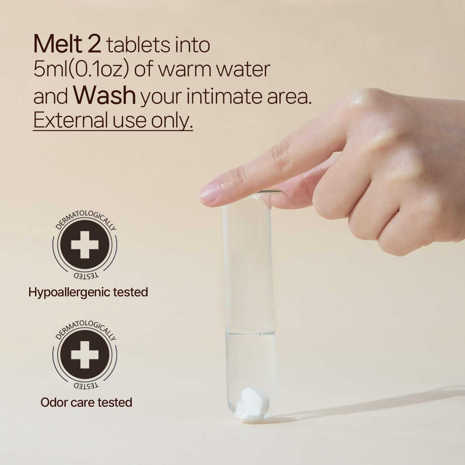 JILGYUNGYI PRO Feminine Wash Tablets - Feminine Intimate Solution - Moisturizing, Tightening