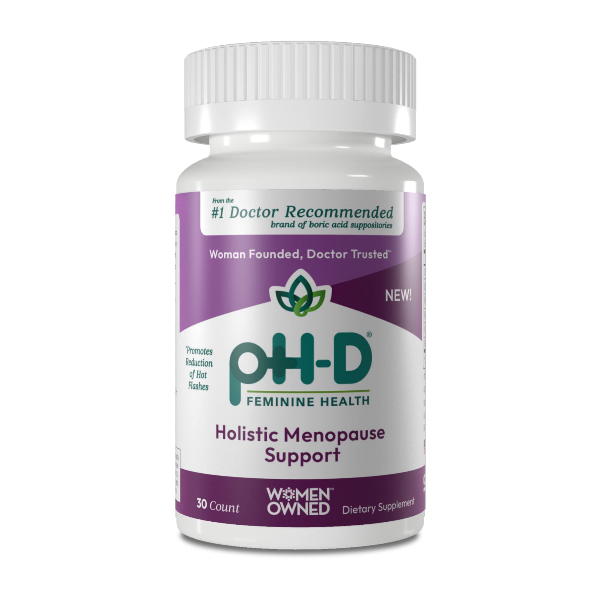 pH-D Feminine Health - Holistic Menopause Support - Oral Supplement with CON-CRET Concentrated Creatine
