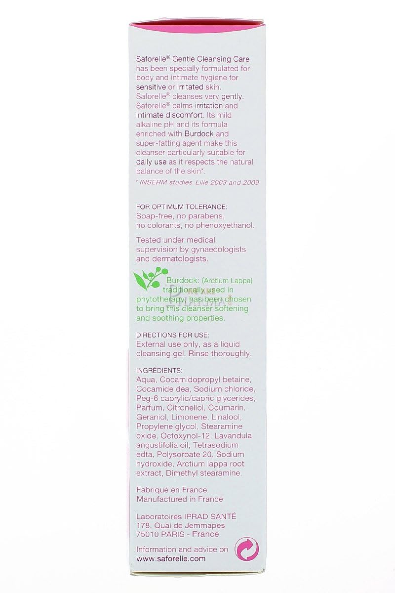 Saforelle Gentle Cleansing Care 2X250ml