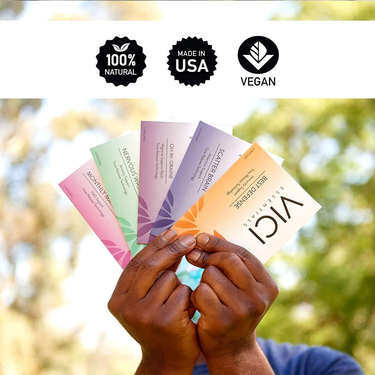 Vici Wellness Stress Less - (30 Patches)