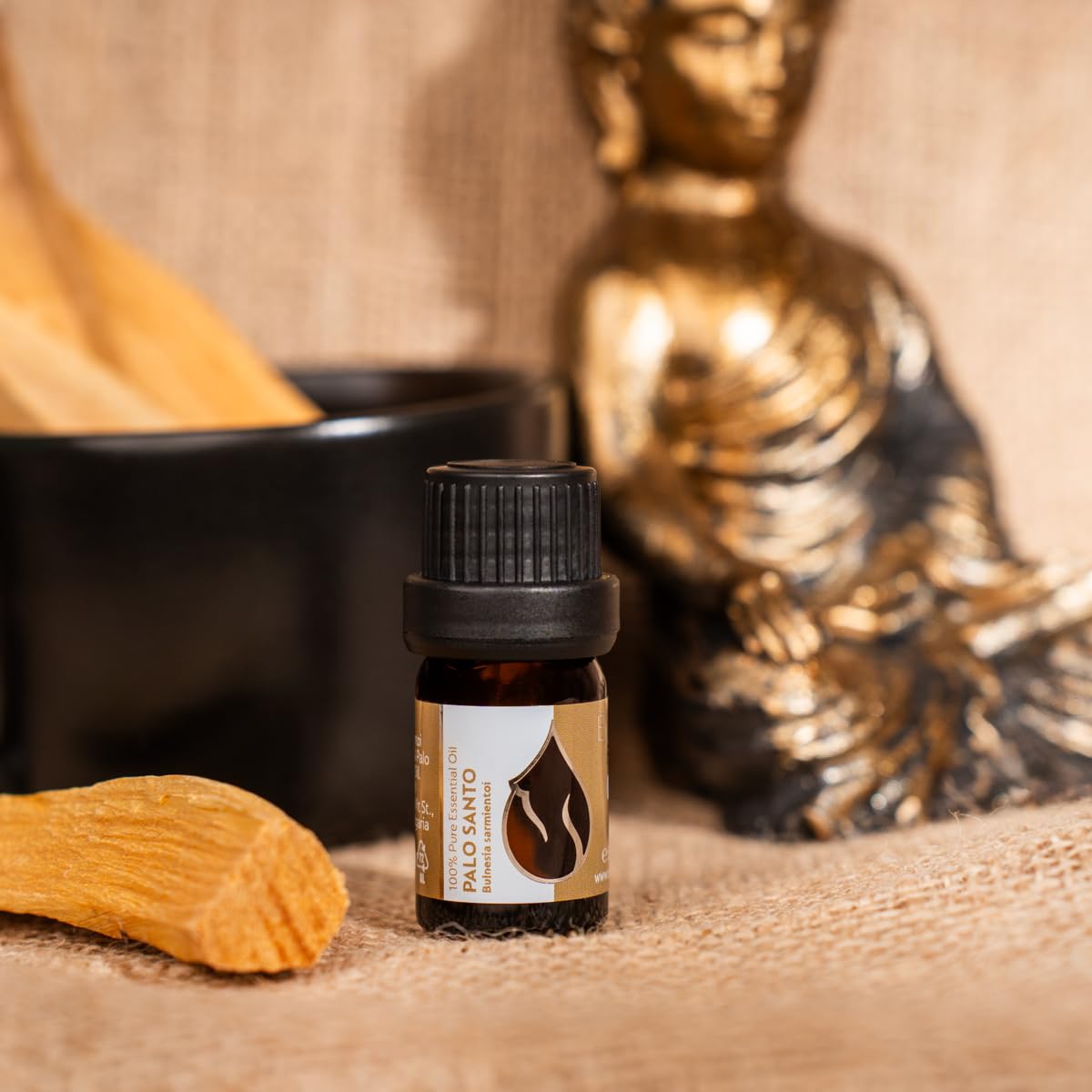 Essences Bulgaria Palo Santo Essential Oil 0.17 Fl Oz 5ml Bulnesia Sarmientoi - 100% Pure Natural