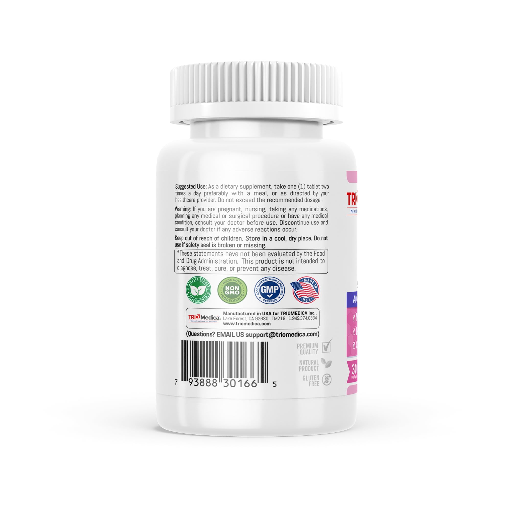 FertilKey-F Forte | Women's Fertility Blend | CoQ10, Myo-Inositol, Iron, Selenium | Boosts Fertility