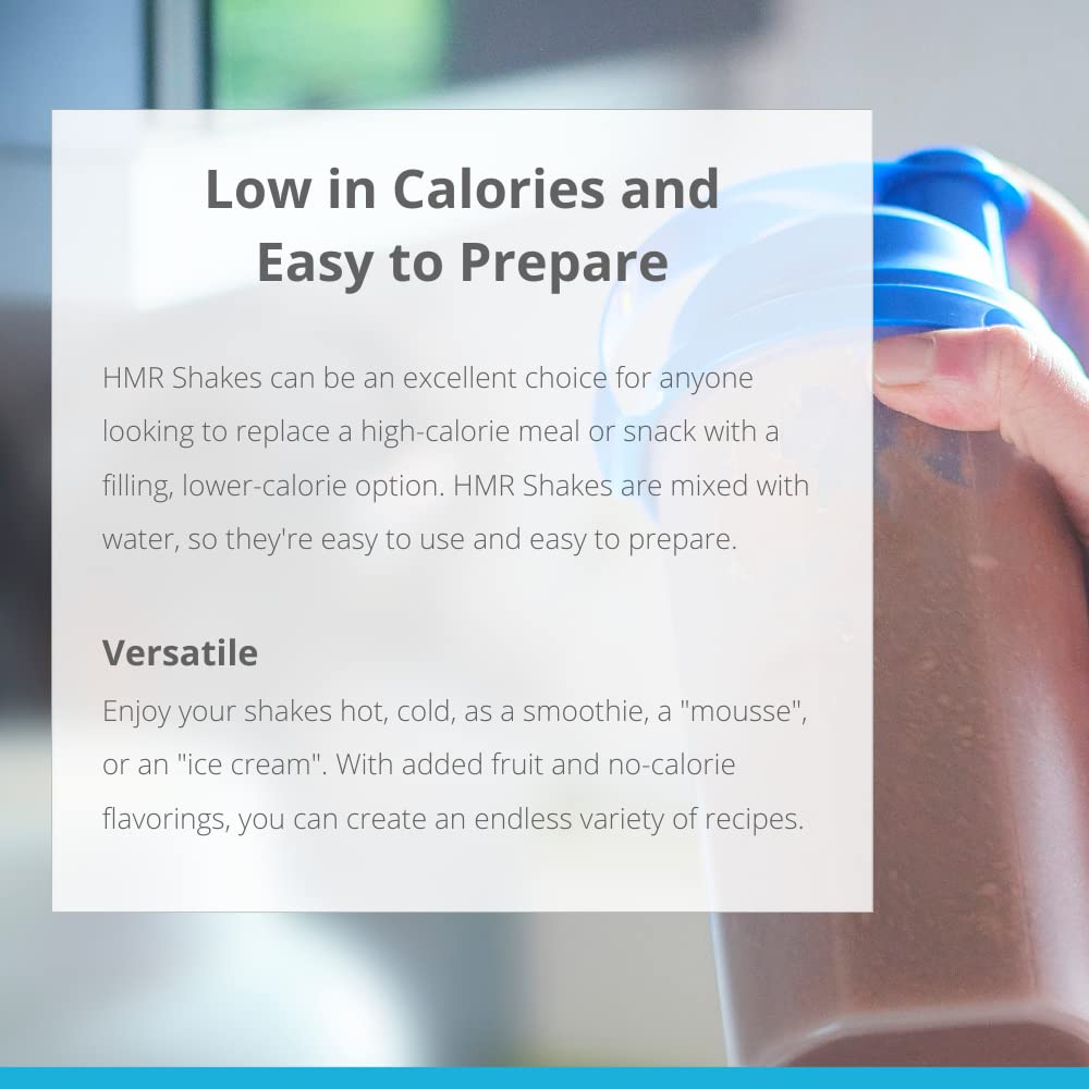 HMR 120 "Classic" Shake Meal Replacement Powder | Chocolate Shake Mix to Support