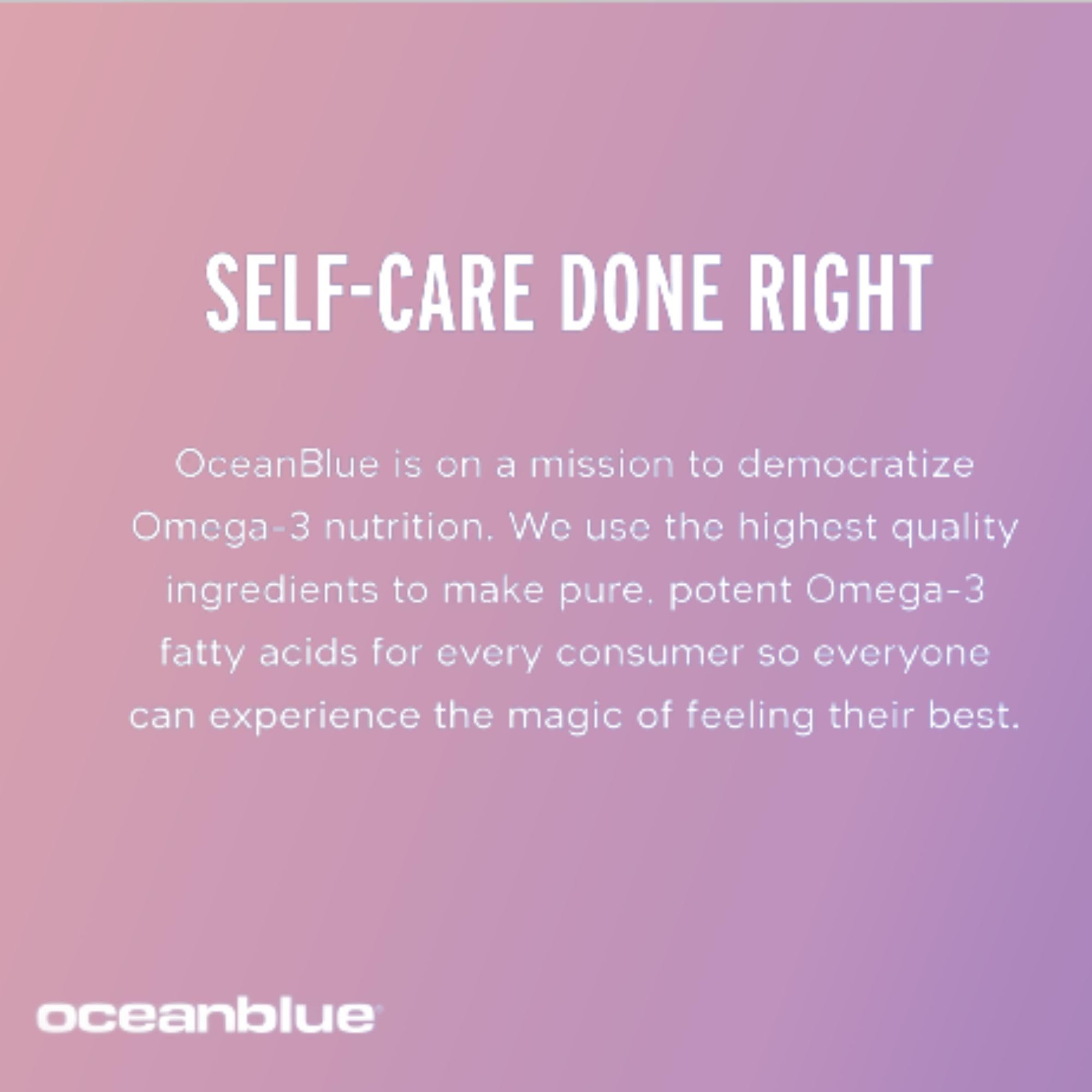 Oceanblue Prenatal Multivitamin with Omega-3 DHA Fish Oil for Pregnant Women