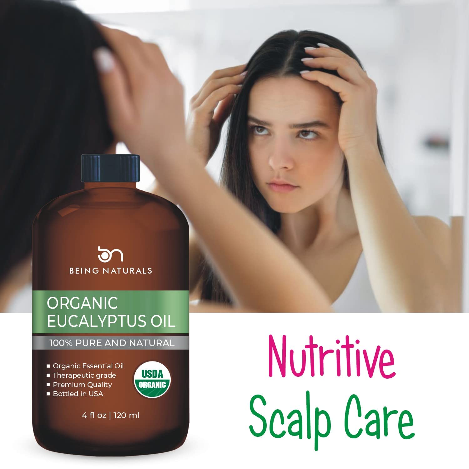 Organic Eucalyptus Essential Oil - Huge 4 FL OZ - 100% Pure & Natural – Premium Natural Oil