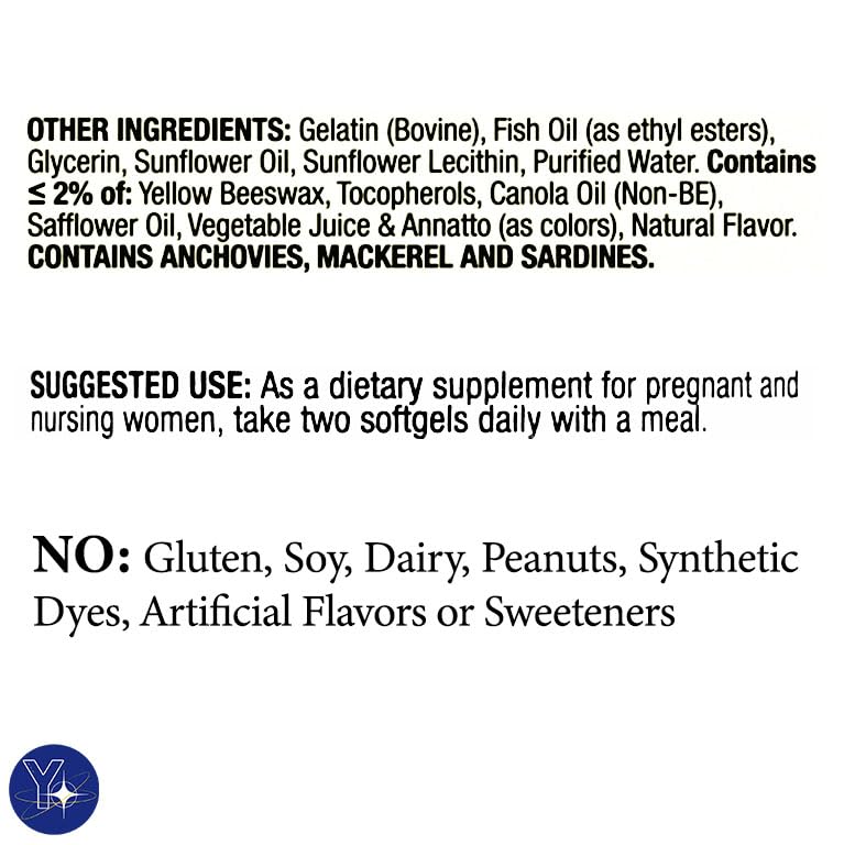 Mini Prenatal Multi + DHA Complete Multivitamin/Multimineral Supplement Spring Valley