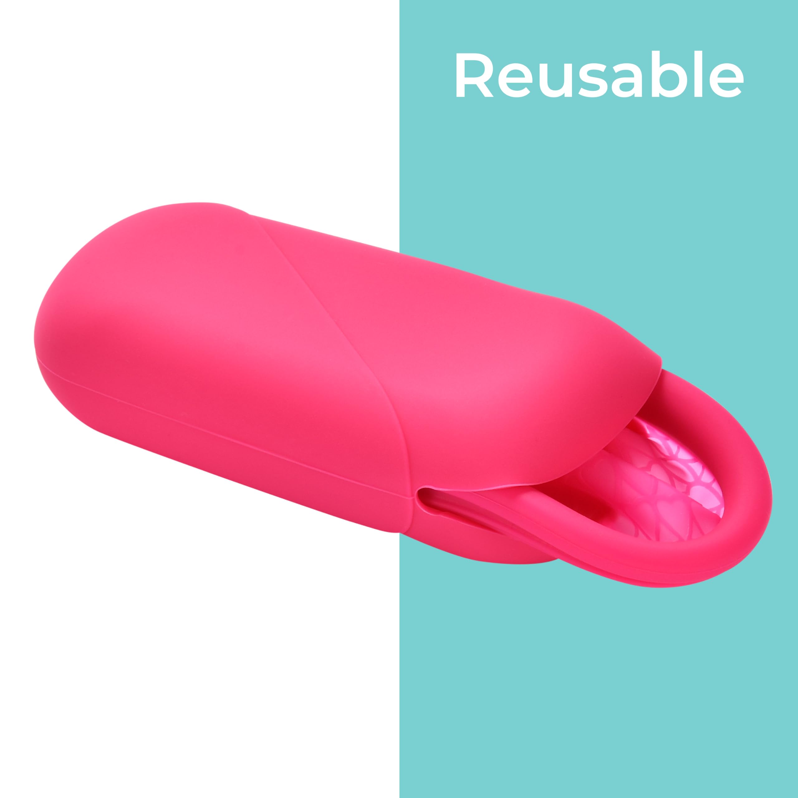 Hawwwy Reusable Menstrual Cup - Washable Period Cup with Flat-fold Compact Design