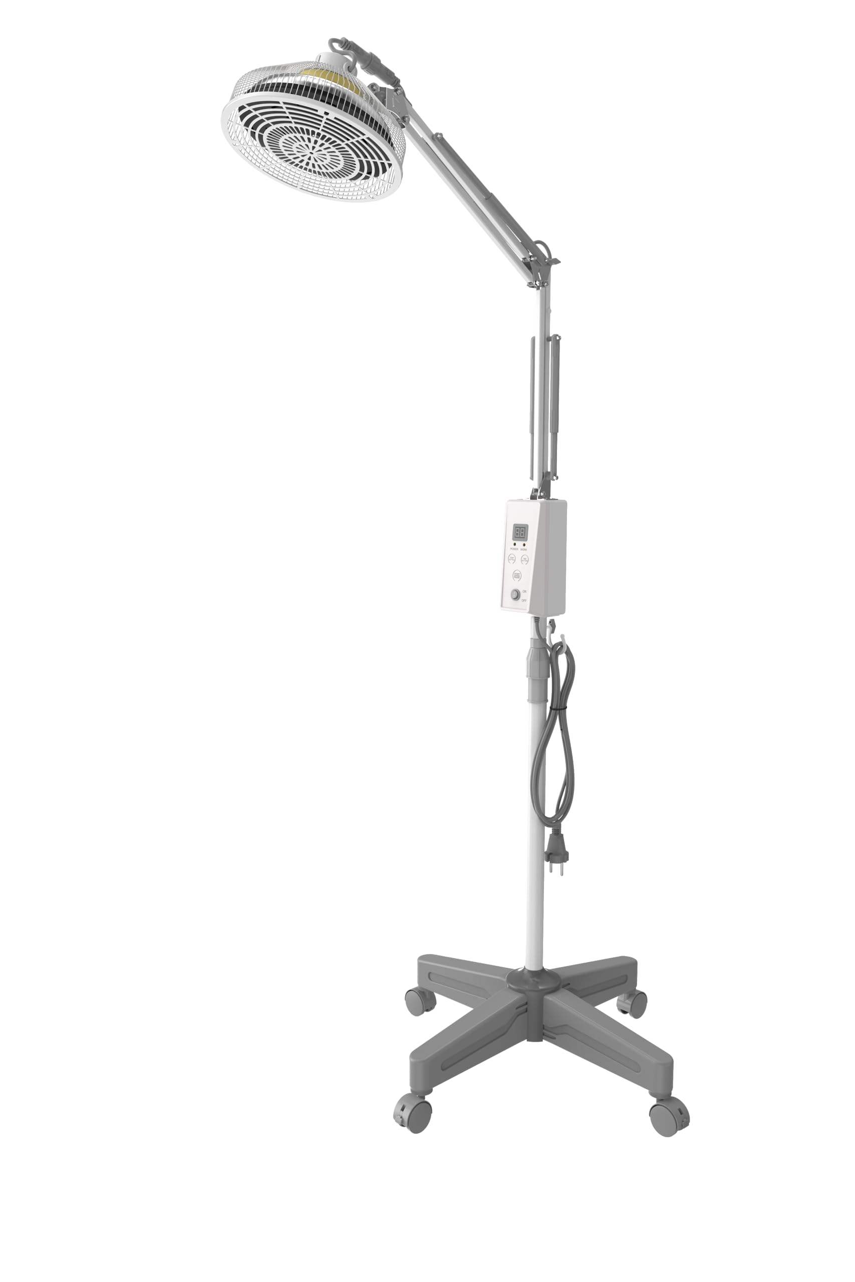 TDP and Infrared Red Light Therapy with Base, 2 in 1 Infrared Heat Lamp Device with 275W Bulb