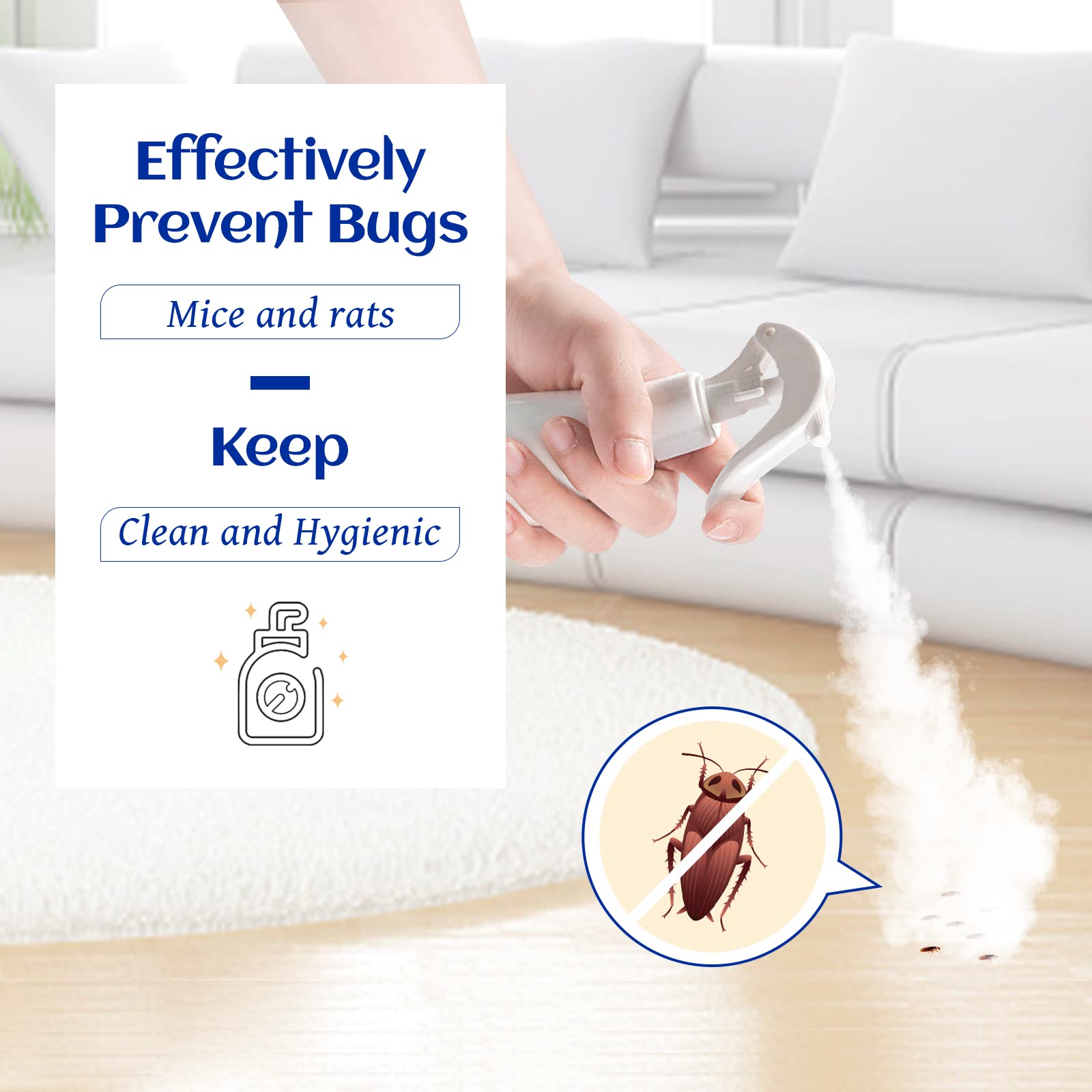 HIQILI Peppermint Oil 100ML, 100% Pure Peppermint Essential Oil Natural for Diffuser