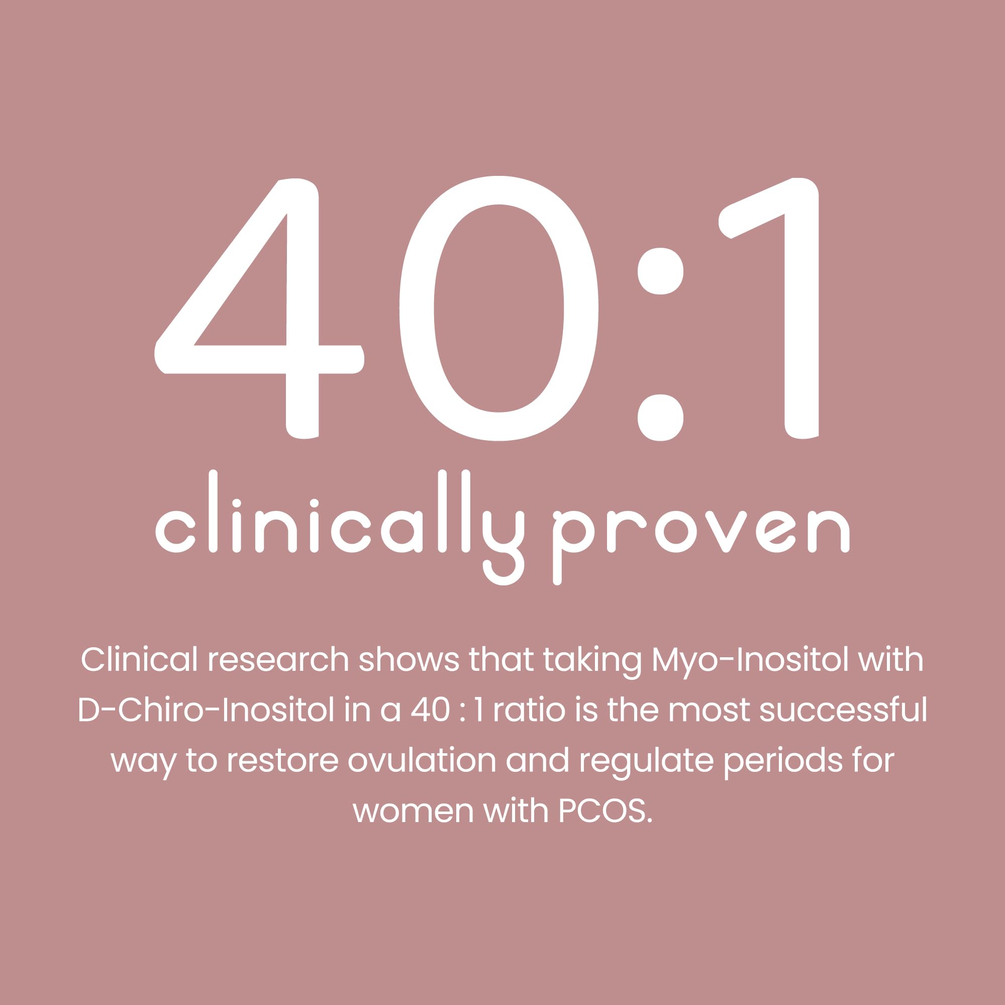 Myo and D-Chiro Inositol Complex - 4000mg per 4 Tablets - 120 Tablets (30 Day Supply)