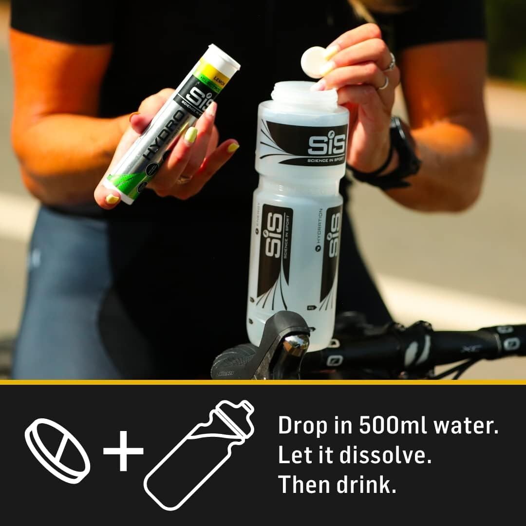 Science In Sport Hydro Hydration Tablets, Gluten-Free, Zero Sugar, Orange Flavour Plus