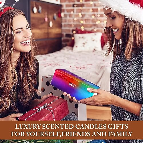 UCC Candles for Home Scented | Premium Aromatherapy Candles Gift Set for Women