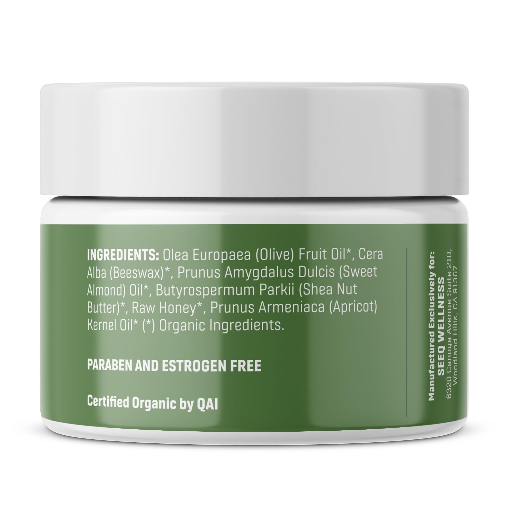 Seeq Wellness Organic Vulva Balm, Intimate Skins Care, Menopause Support, Relieves Feminine