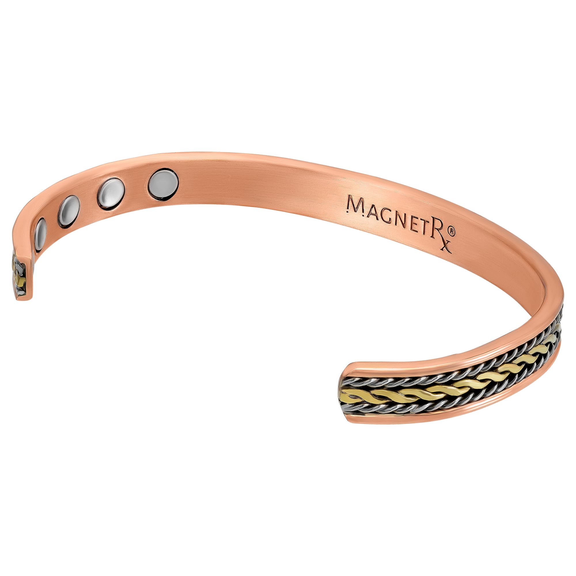 MagnetRX® Women's Copper Bracelet – Effective 99.9% Pure Copper Magnetic Therapy Bracelets