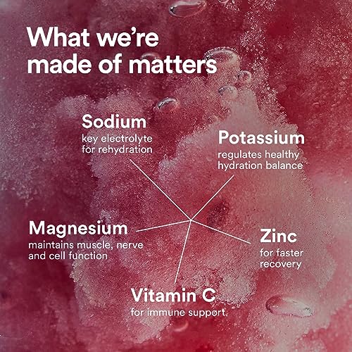 DripDrop Hydration - Electrolyte Powder Packets - Watermelon, Berry, Orange, Lemon