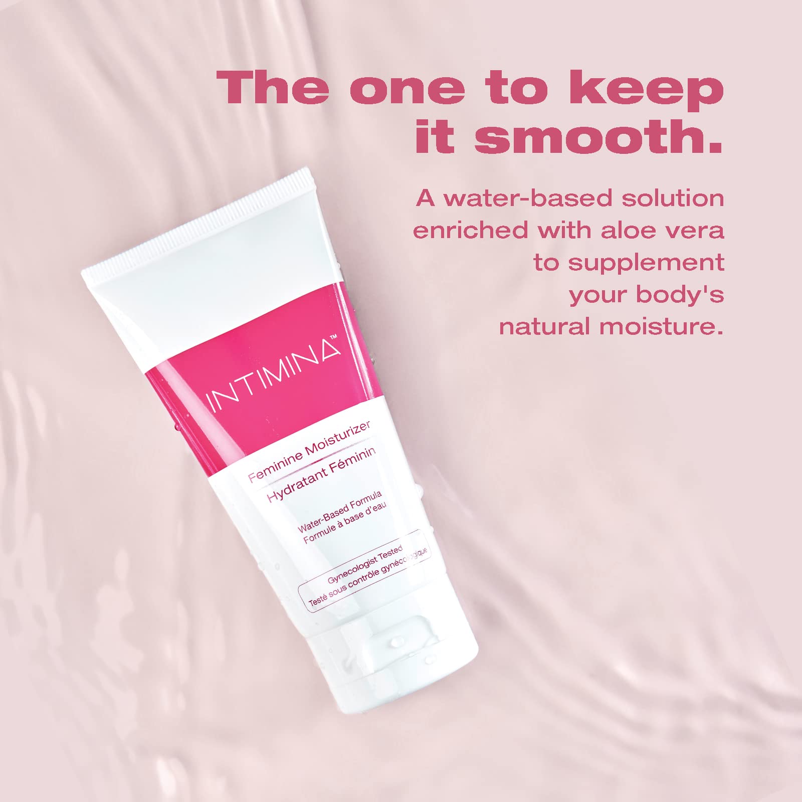 Intimina Feminine Moisturizer - Vaginal Moisturizer - Personal Lubricant for Women Water Based Lubrication