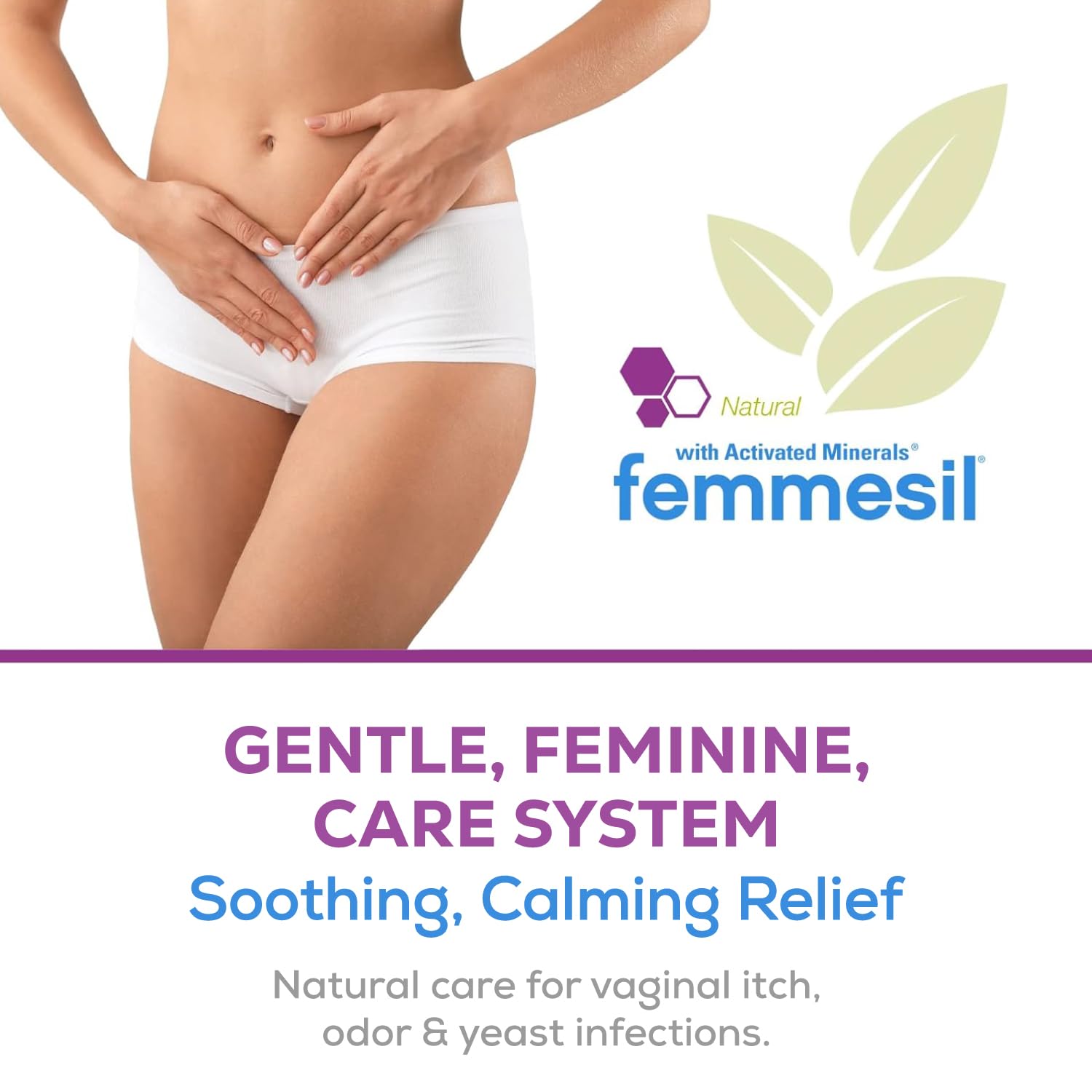 Femmesil Yeast Infection Ointment MAX Strength, Vaginal Yeast Infection Treatment for Women Feminine Care