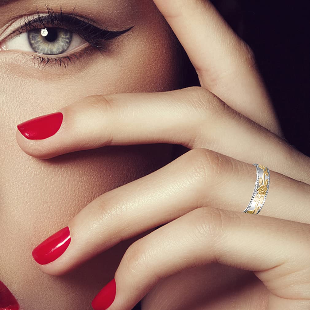 Vicmag Copper Magnetic Ring for Women Men 100% Solid Pure Copper Adjustable with Jewelry Gift Box