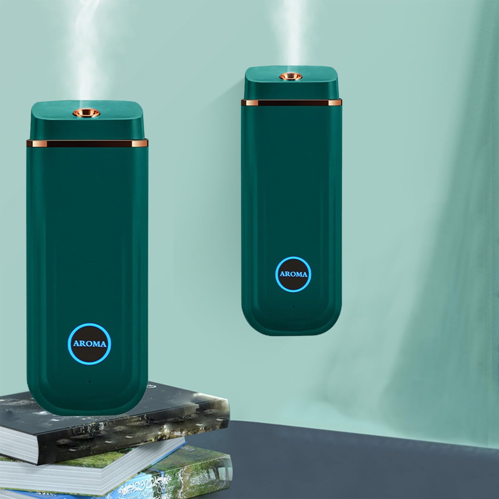 Sentmoon Essential Oil Diffusers for Home, Portable Rechargeable Aroma Humidifier with 3-Level Mode