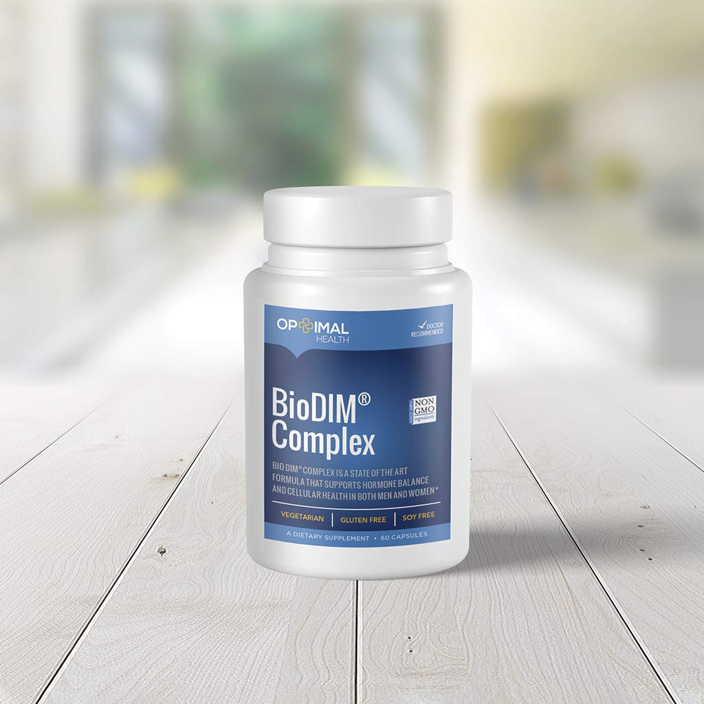 OPTIMALHEALTH BioDIM (Diindolylmethane) Complex | Supports Hormone Balance, Cellular Health