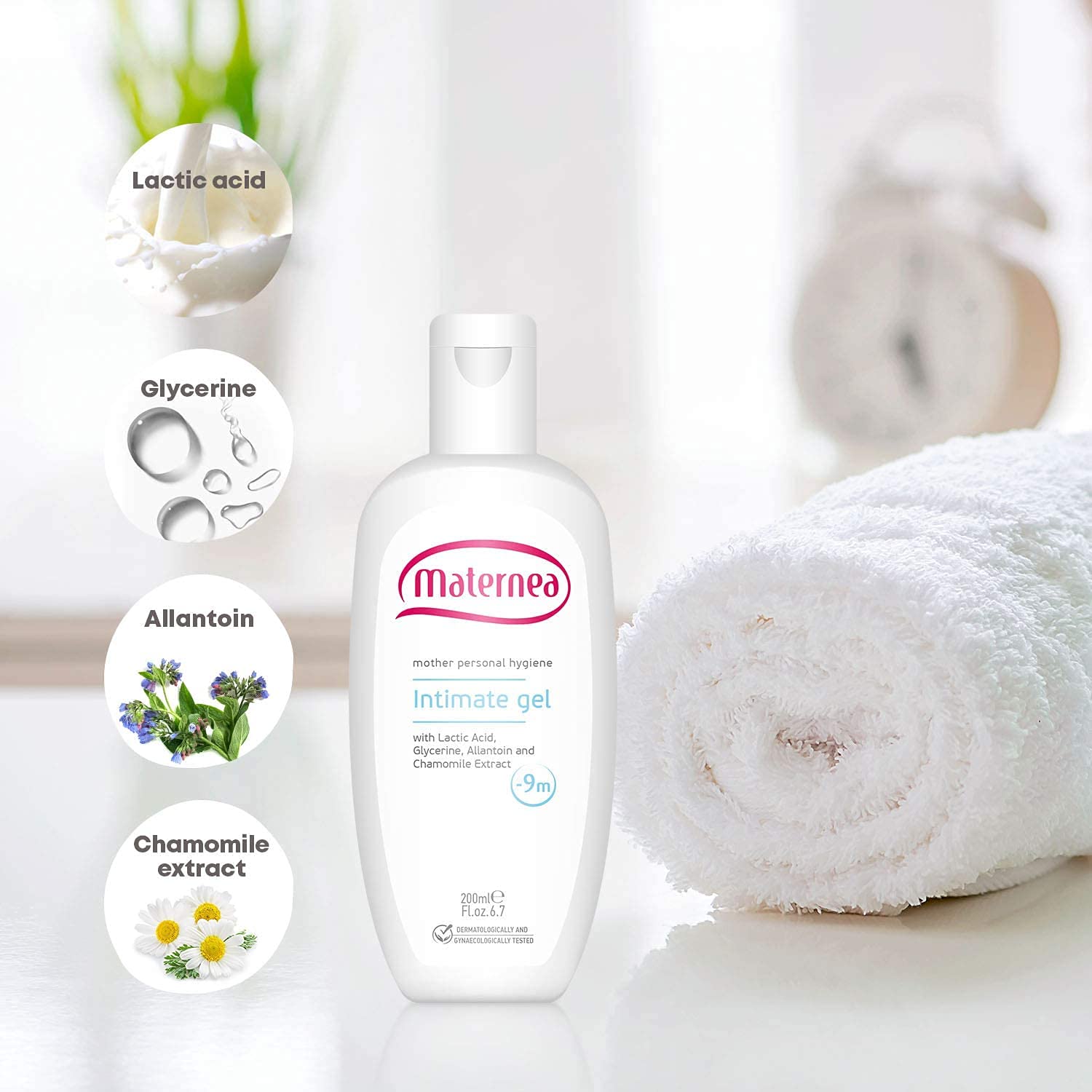 BUZZUFY Maternea Intimate Feminine Wash Gel. Specially Developed to Take A Thorough Care