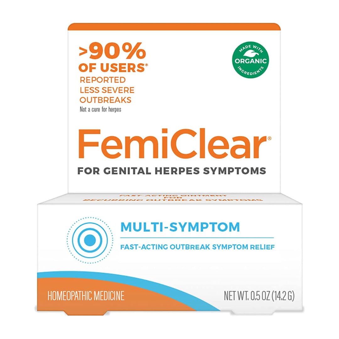 FemiClear for Genital Herpes Symptoms, Multi-Symptom - Effective Intimate Relief